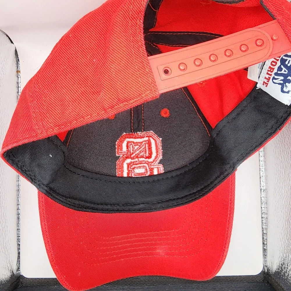 Fan Favorite NC State‎ Wolfpack Hat Mens OSFA Red Snapback Baseball Cap Logo